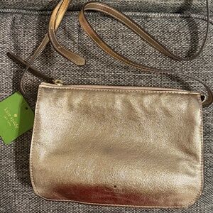 Kate Spade Rose Gold brand new Holiday Lane crossbody